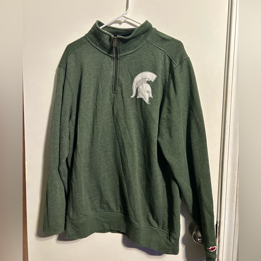 LEAGUE Michigan State Half-Zip Hoodie